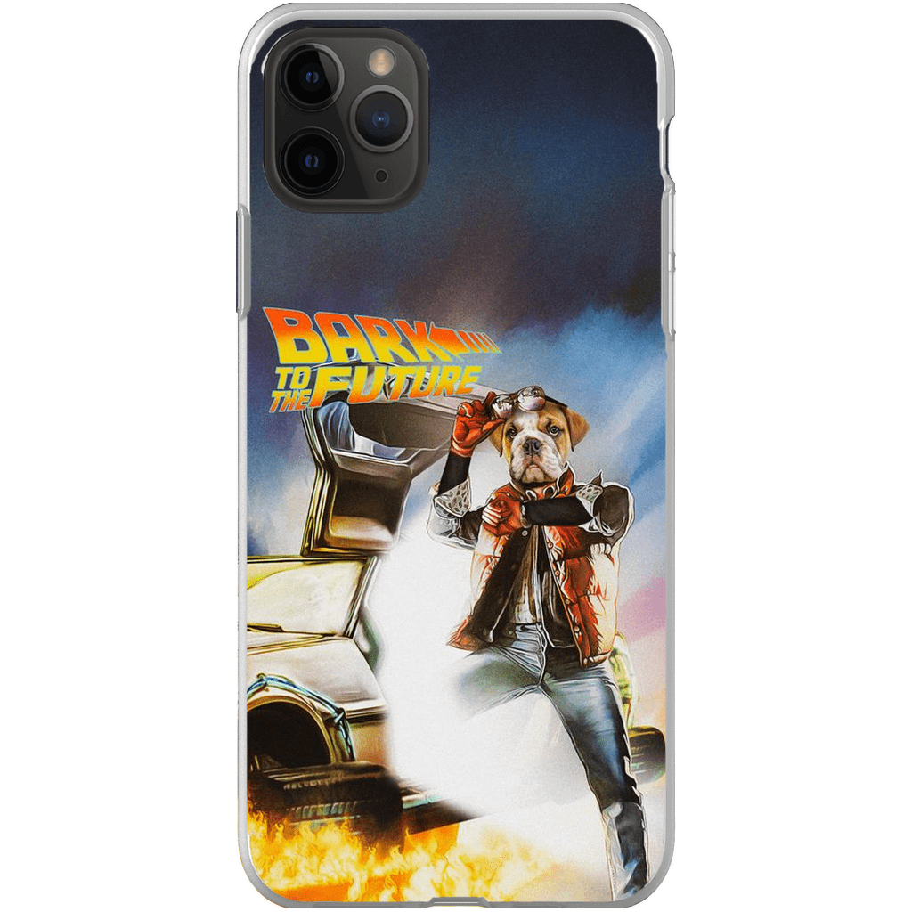 Funda personalizada para teléfono &#39;Bark to the Future&#39;