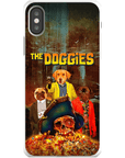 'The Doggies' Funda personalizada para teléfono con 3 mascotas