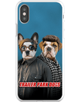 'Trailer Park Dogs 2' Funda personalizada para teléfono con 2 mascotas