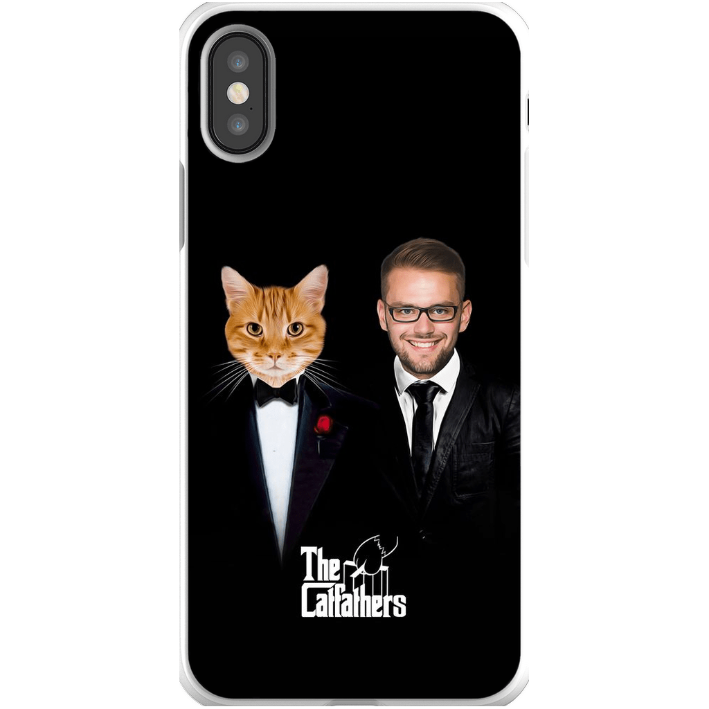 Funda para móvil personalizada &#39;Los Padres Gatos&#39;