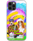 Funda personalizada para teléfono con 2 mascotas 'The Fresh Pooch'