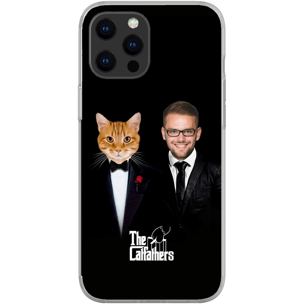 Funda para móvil personalizada &#39;Los Padres Gatos&#39;