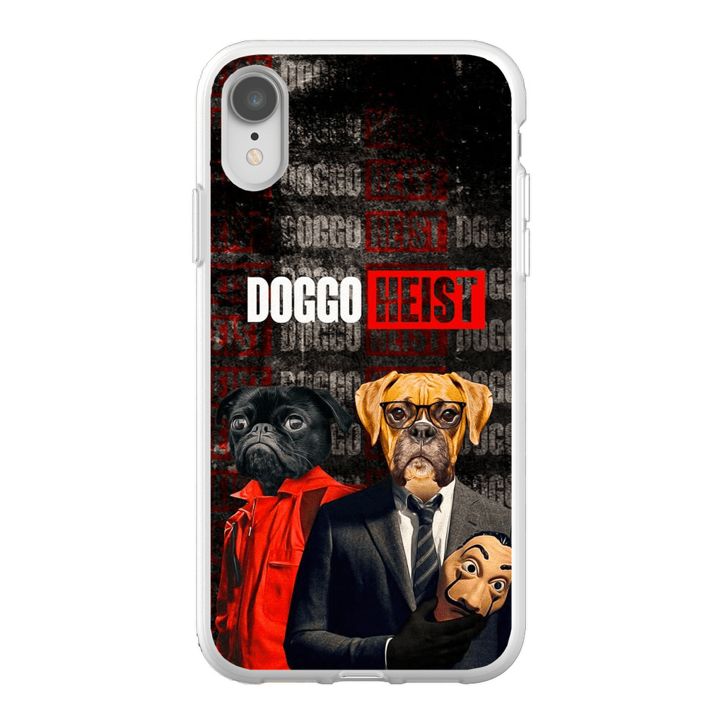 Funda personalizada para teléfono con 2 mascotas &#39;Doggo Heist&#39;