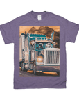 Camiseta personalizada con 4 mascotas 'The Truckers' 