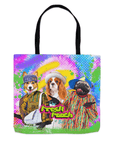 Bolsa de mano personalizada para 3 mascotas 'The Fresh Pooch'