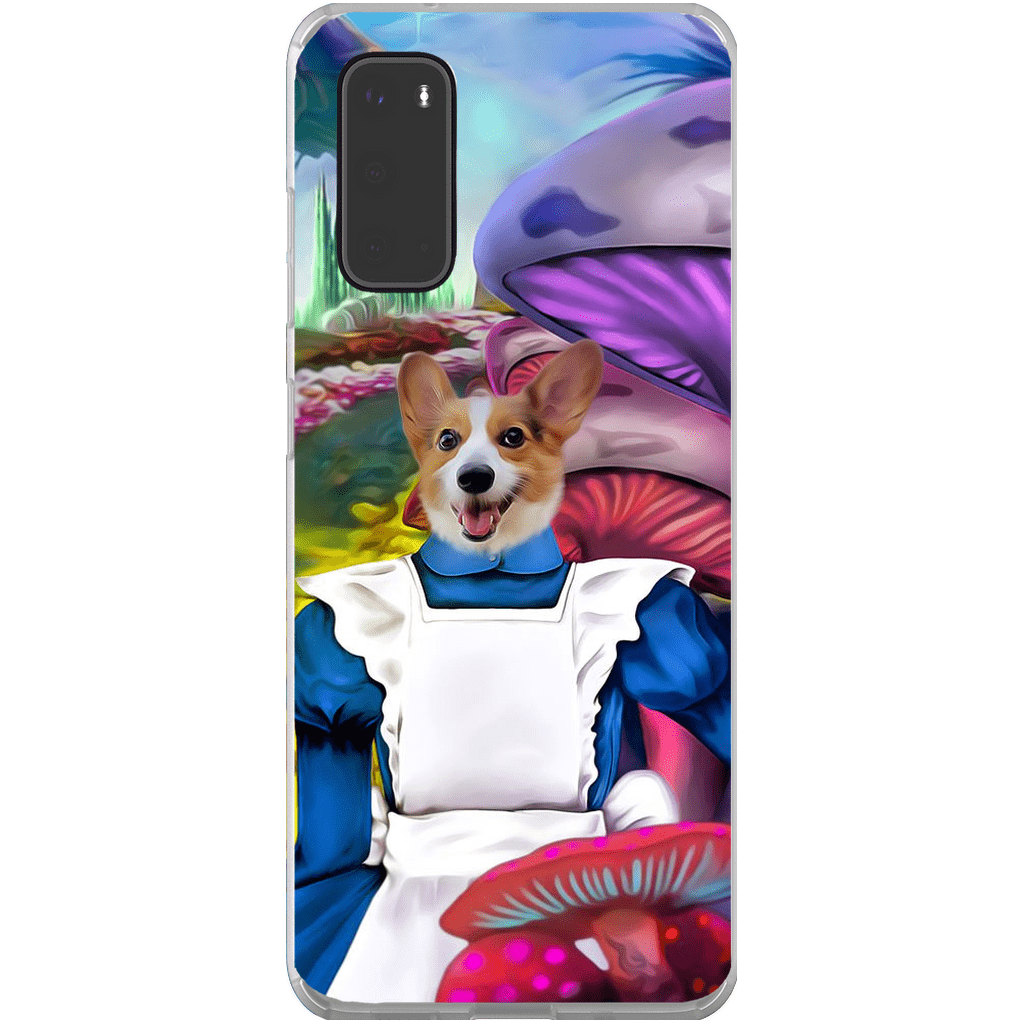 Funda para móvil personalizada &#39;Alicia en Doggoland&#39;