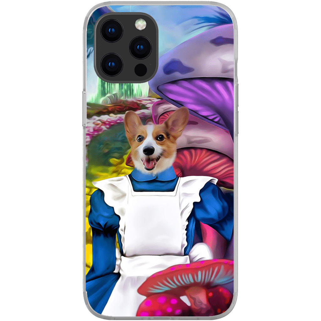 Funda para móvil personalizada &#39;Alicia en Doggoland&#39;