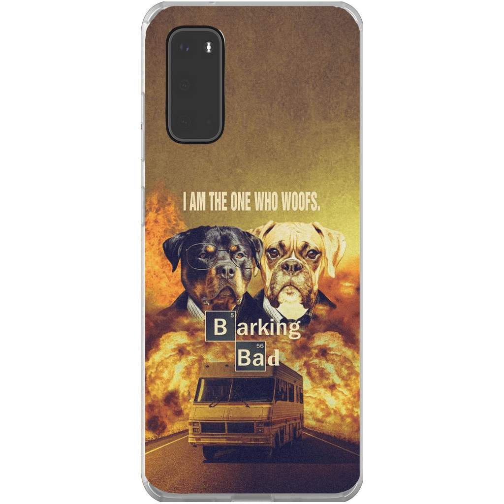 Funda personalizada para teléfono con 2 mascotas &#39;Barking Bad&#39;