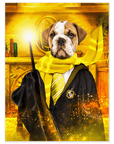 Póster Mascota personalizada 'Harry Dogger (Wooflepuff)'