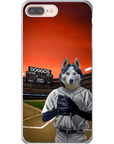 Funda para móvil personalizada 'El jugador de béisbol'