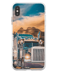 Funda personalizada para teléfono con 2 mascotas 'The Truckers'