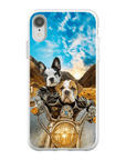 'Harley Wooferson' Funda para Móvil Personalizada con 2 Mascotas