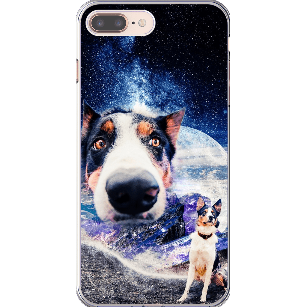 Funda para móvil personalizada &#39;Doggo in Space&#39;