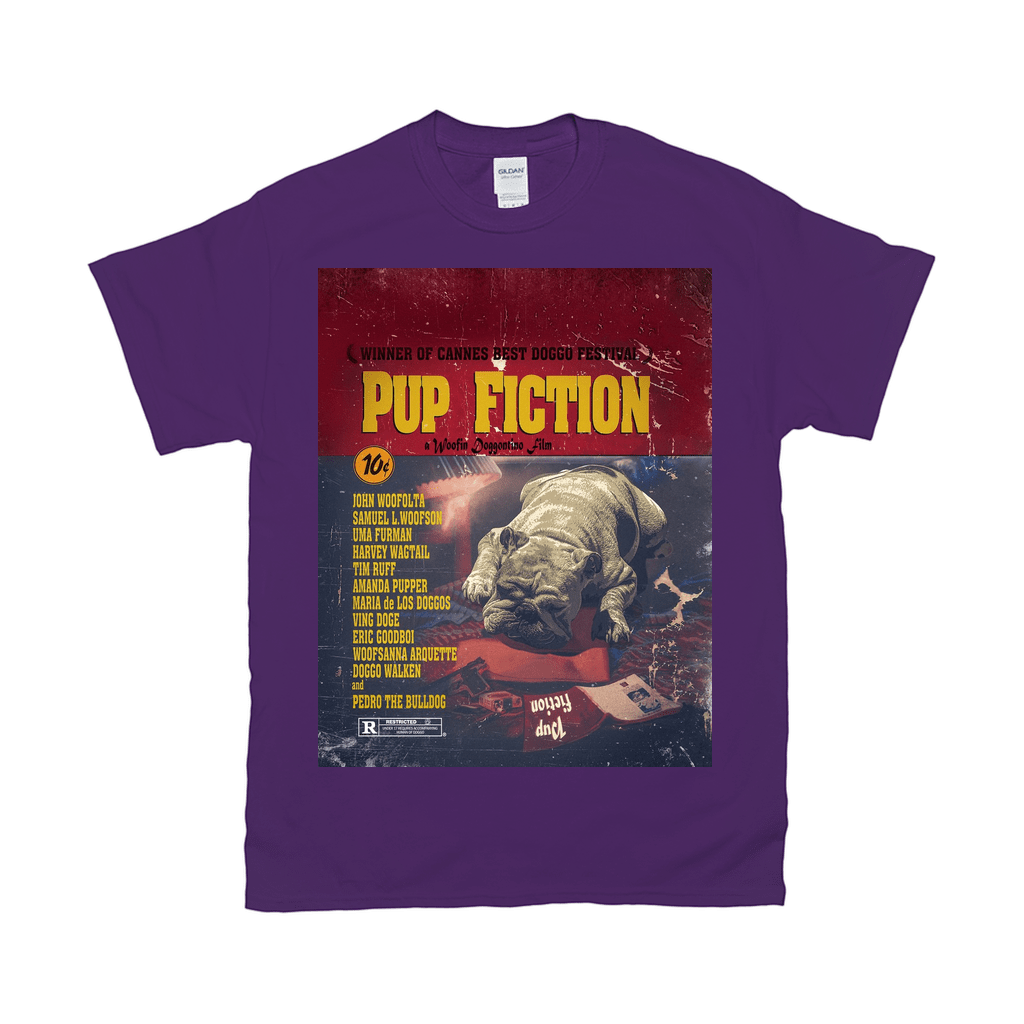 Camiseta personalizada para mascotas &#39;Pup Fiction&#39; 