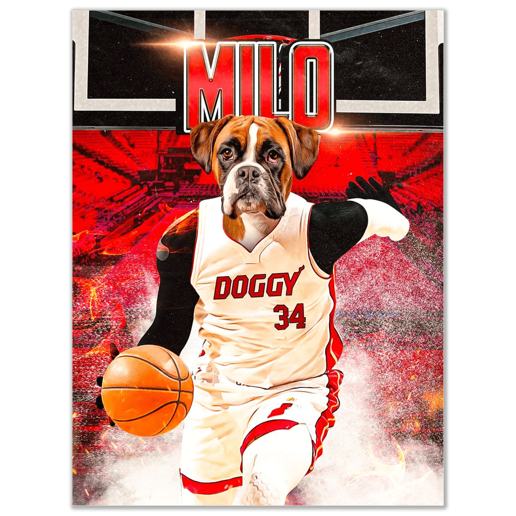 Póster personalizado para mascotas &#39;Doggo Heat&#39;