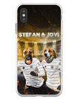 'Alemania Doggos' Funda personalizada para teléfono con 2 mascotas