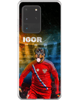 Funda para móvil personalizada 'Russia Doggos Soccer'