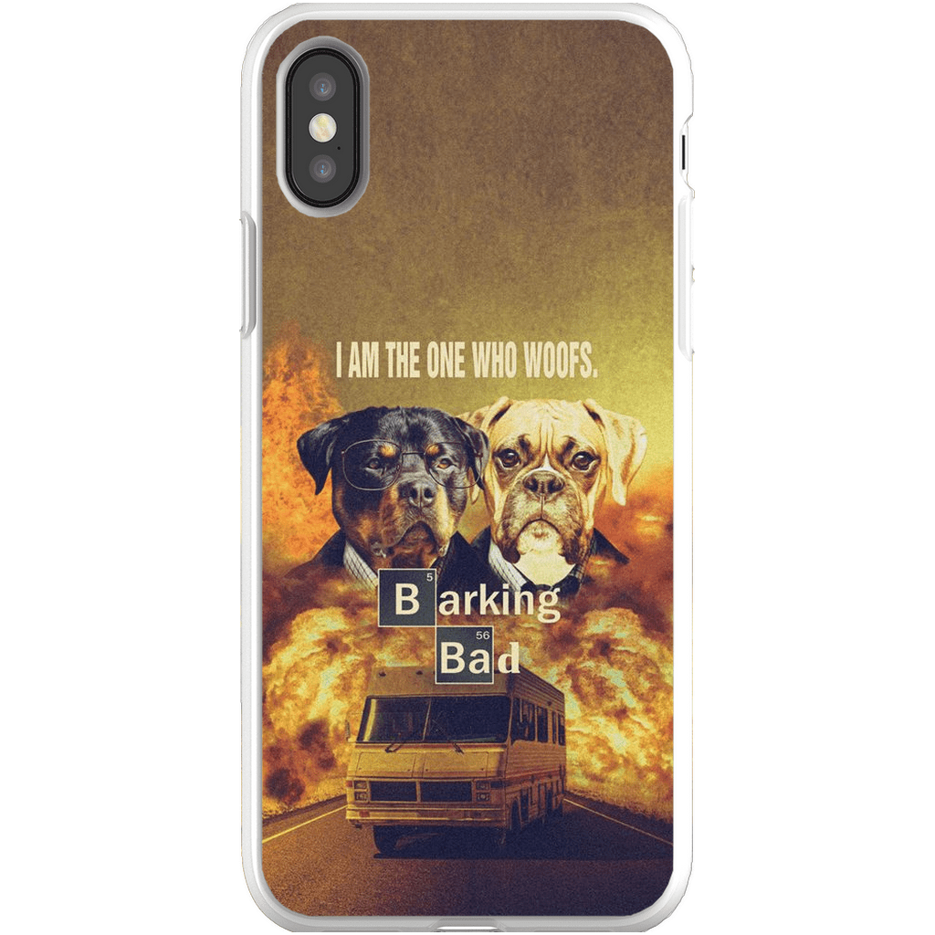 Funda personalizada para teléfono con 2 mascotas &#39;Barking Bad&#39;