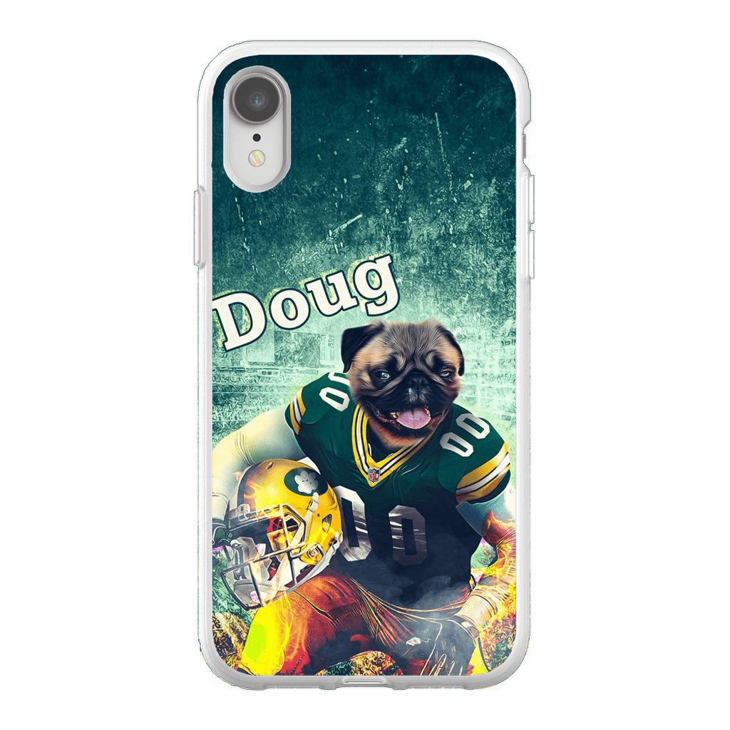 Funda personalizada para teléfono con perro &#39;Green Bay Doggos&#39;