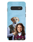 Funda para teléfono personalizada 'Step Doggo &amp; Human (hembra)'