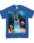 Camiseta personalizada para mascotas 'El jugador de baloncesto' 