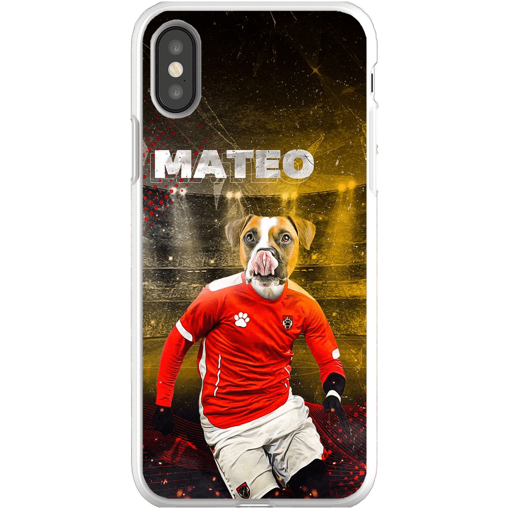 Funda para móvil personalizada &#39;Austria Doggos Soccer&#39;