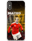 Funda para móvil personalizada 'Austria Doggos Soccer'