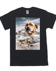 Camiseta personalizada para mascotas 'Majestic Snowy Mountain' 