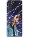 Funda personalizada para teléfono con mascota '1980s Lazer Portrait'