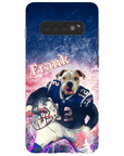 Funda personalizada para teléfono con perro 'New England Doggos'