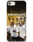 'Alemania Doggos' Funda personalizada para teléfono con 2 mascotas