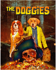 Puzzle personalizado de 2 mascotas 'The Doggies'