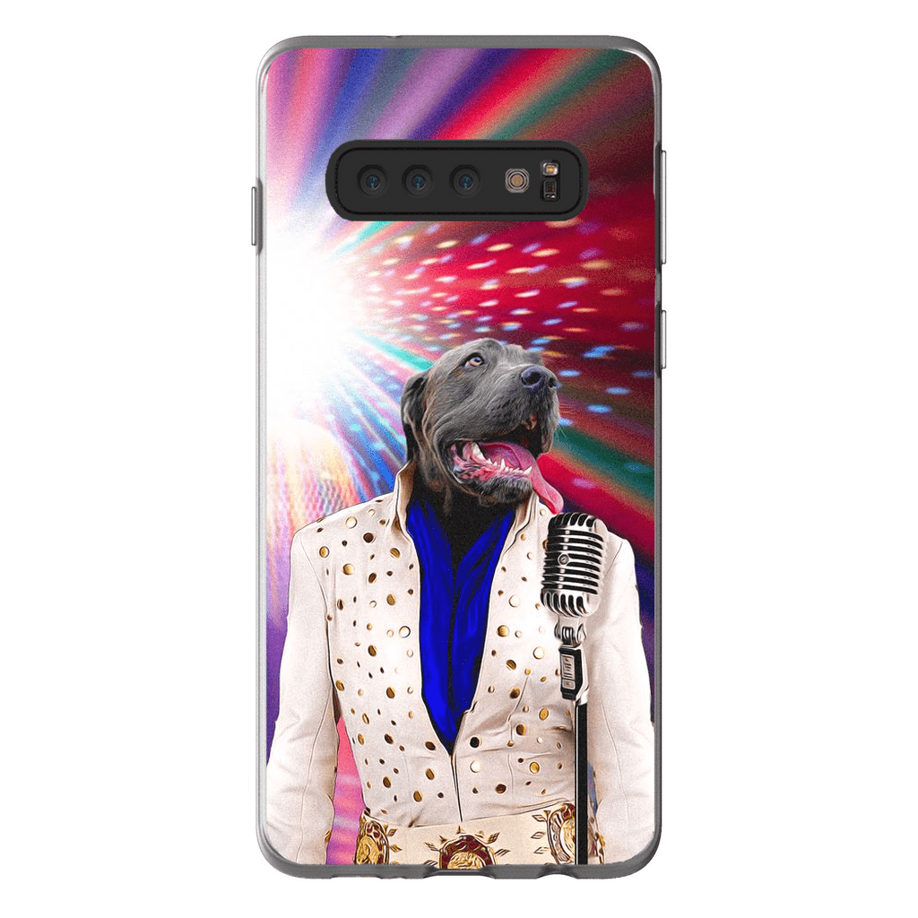 Funda para teléfono personalizada &#39;Elvis Pawsley&#39;