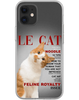 Funda para móvil personalizada 'Le Cat'