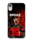 Funda para móvil personalizada 'Belgium Doggos Soccer'