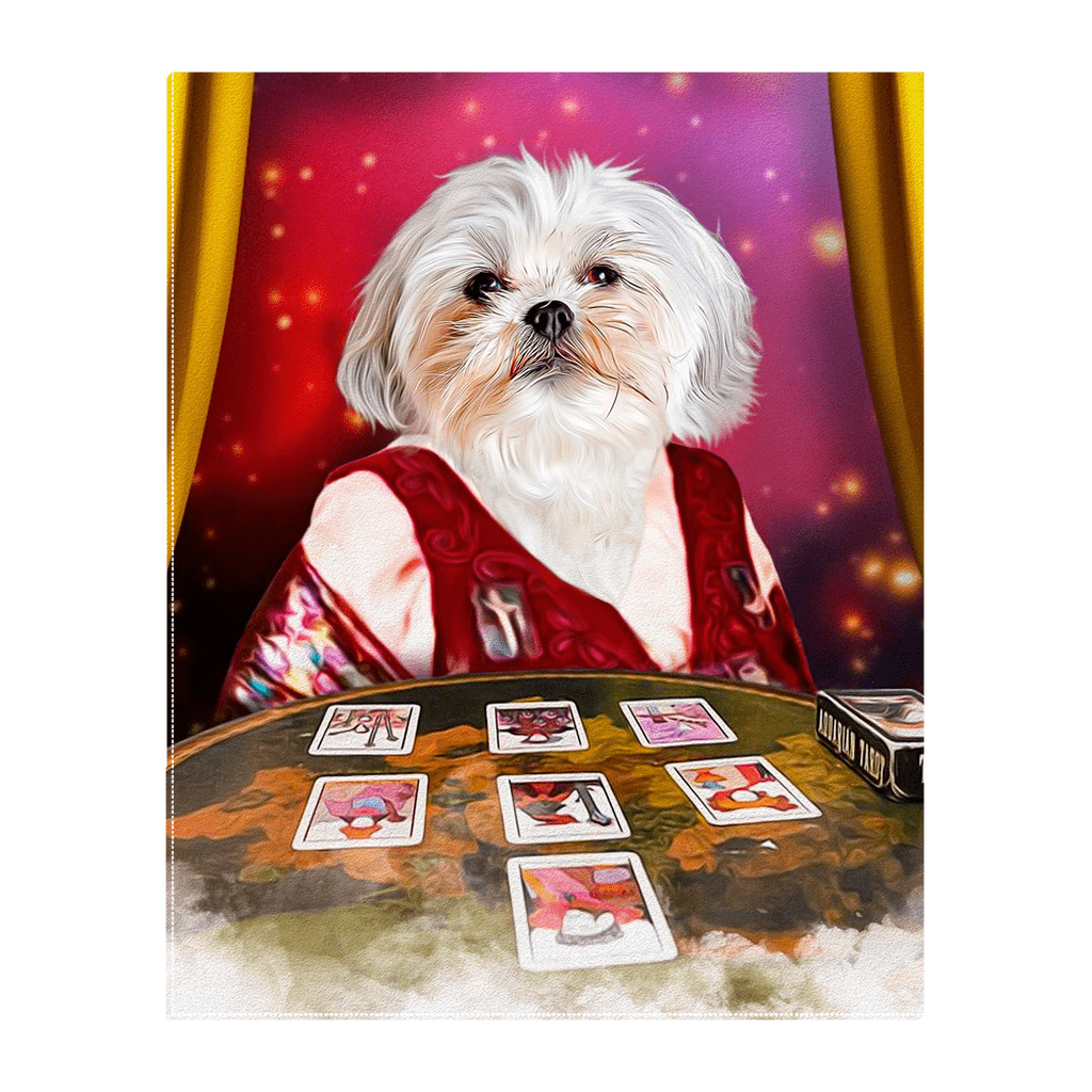 Lienzo personalizado para mascotas &#39;The Tarot Reader&#39;