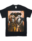 Camiseta personalizada con 2 mascotas 'Los Piratas'