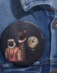 La mascota personalizada del pin 3 de la familia Duke 