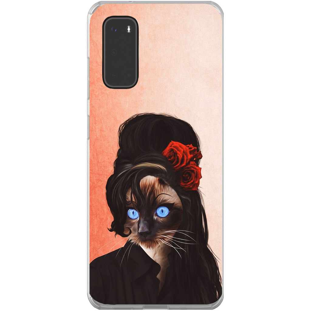 Funda personalizada para teléfono &#39;Amy Cathouse&#39;