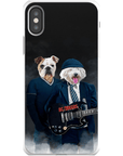 Funda personalizada para teléfono con 2 mascotas 'AC/Doggos'