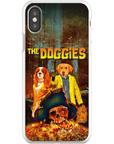 Funda personalizada para teléfono con 2 mascotas 'The Doggies'