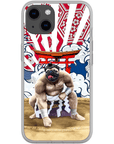 Funda para móvil personalizada 'El luchador de sumo'