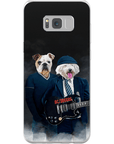 Funda personalizada para teléfono con 2 mascotas 'AC/Doggos'