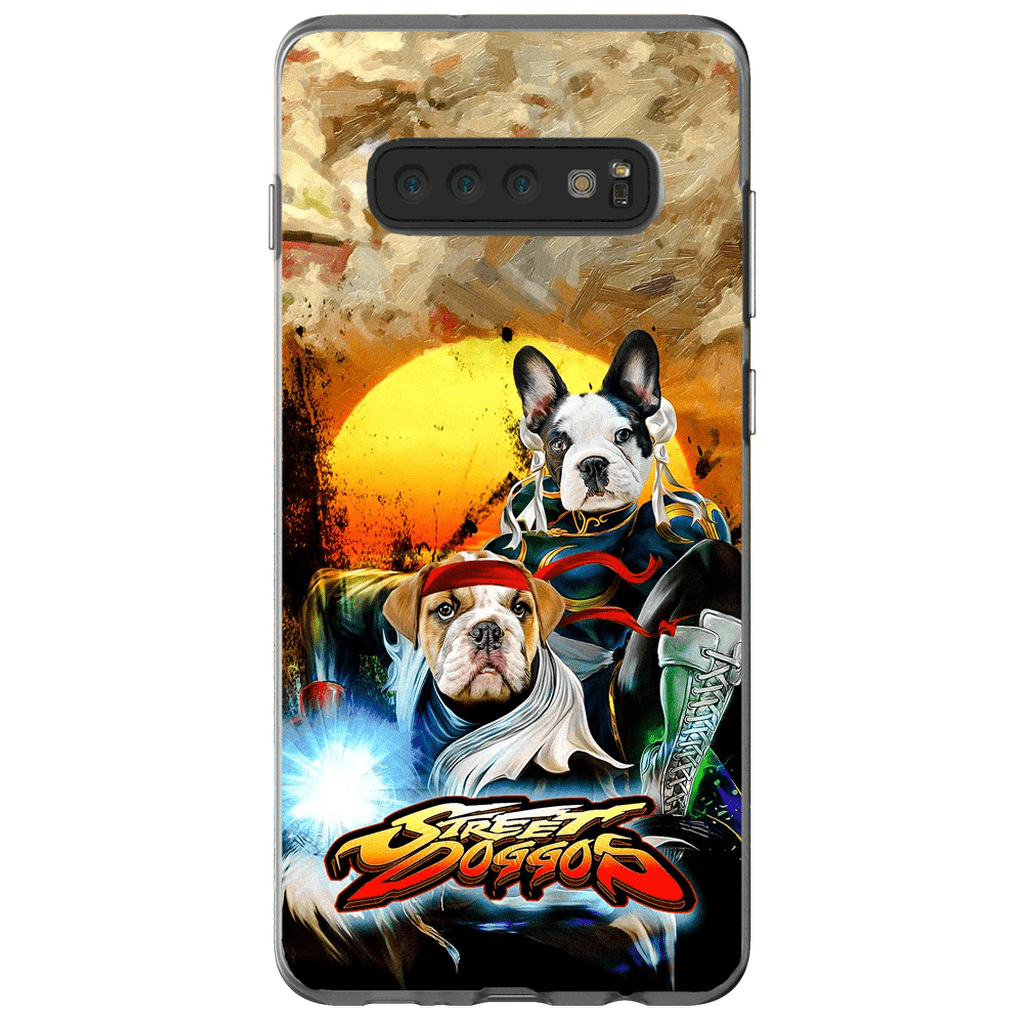 &#39;Street Doggos 2&#39; Funda personalizada para teléfono con 2 mascotas