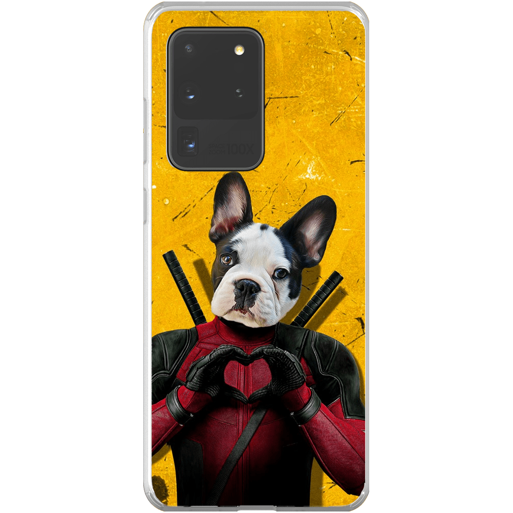 Funda para teléfono personalizada &#39;Deadpaw&#39;