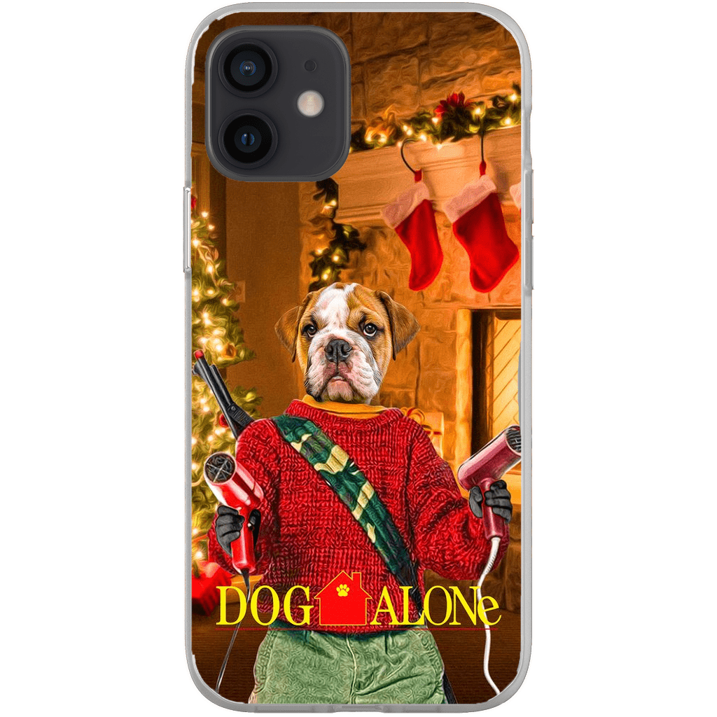 Funda para teléfono personalizada &#39;Perro solo&#39;