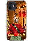 Funda para teléfono personalizada 'Perro solo'