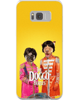 Funda personalizada para teléfono con 2 mascotas 'The Doggo Beatles'