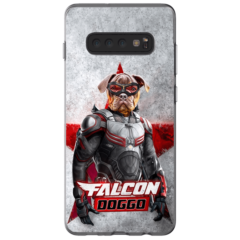 Funda para móvil personalizada &#39;Falcon Doggo&#39;