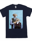 Camiseta personalizada para 2 mascotas 'Step Doggos' 